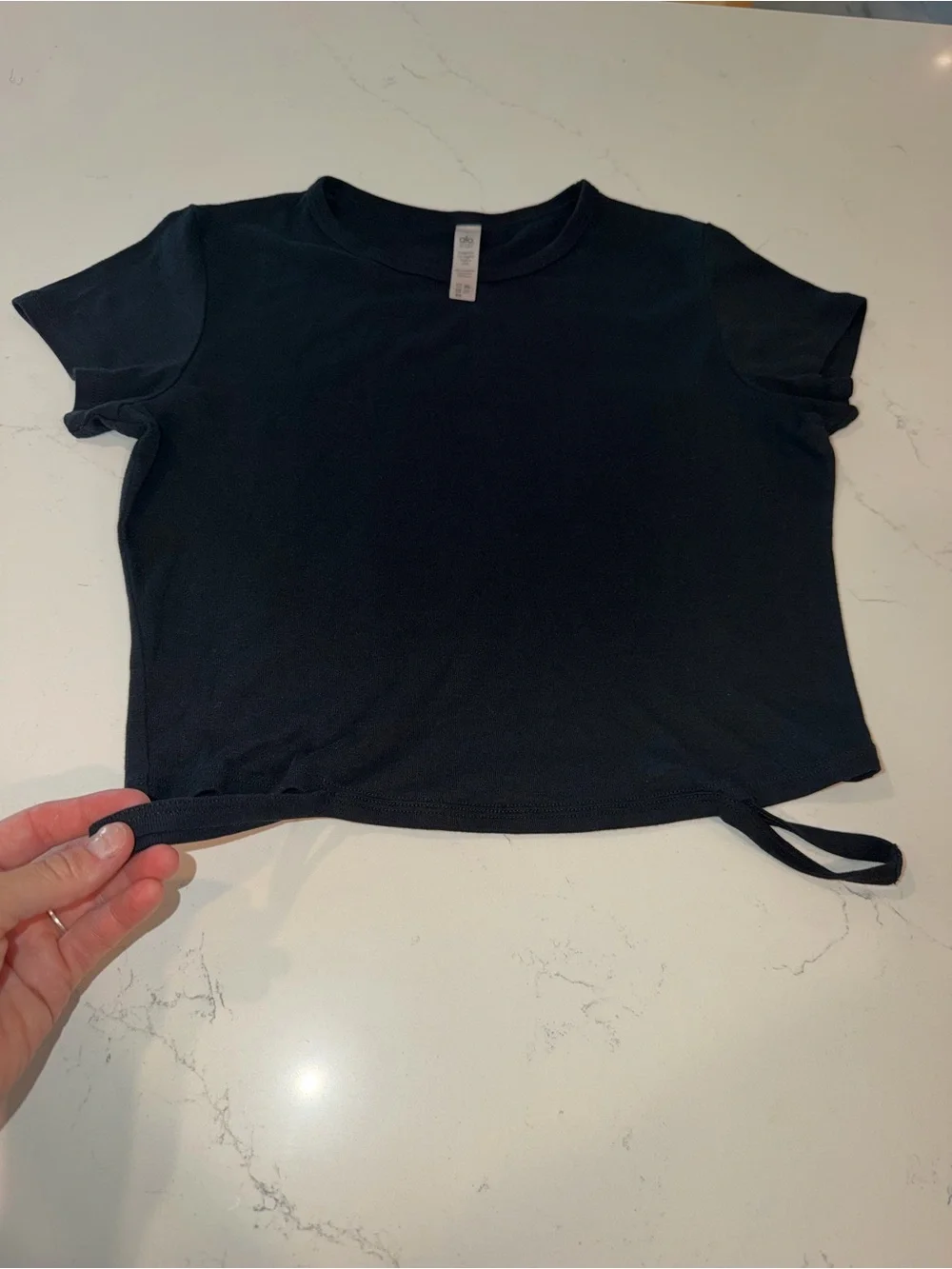 ALO Yoga Black Manifest Top